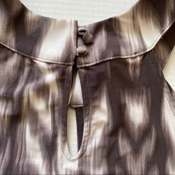 INC Womens Twisted detail Grey Beaded Sleeveless Top, size XL - Picture 4 of 5